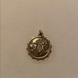 Sterling Silver Gemini Pendant